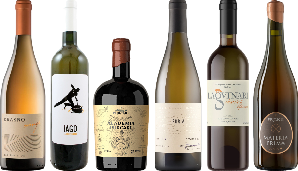 Orange Wein Premium Verkostungsset