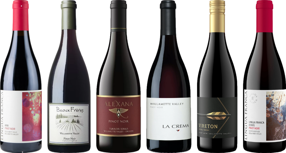 Oregon Pinot Noir Premium Verkostungsset
