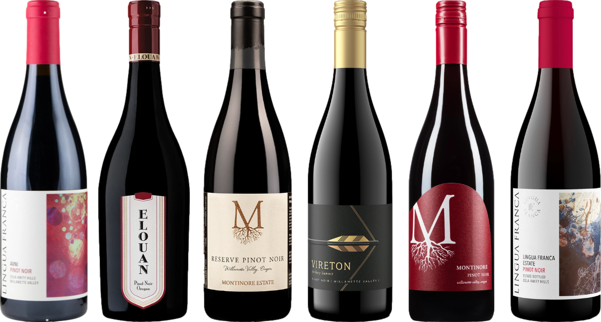 Oregon Pinot Noir Premium Verkostungsset