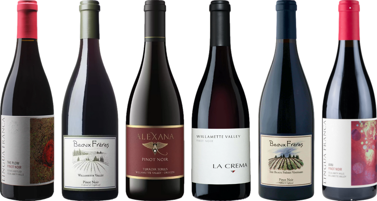Oregon Pinot Noir Premium Verkostungsset