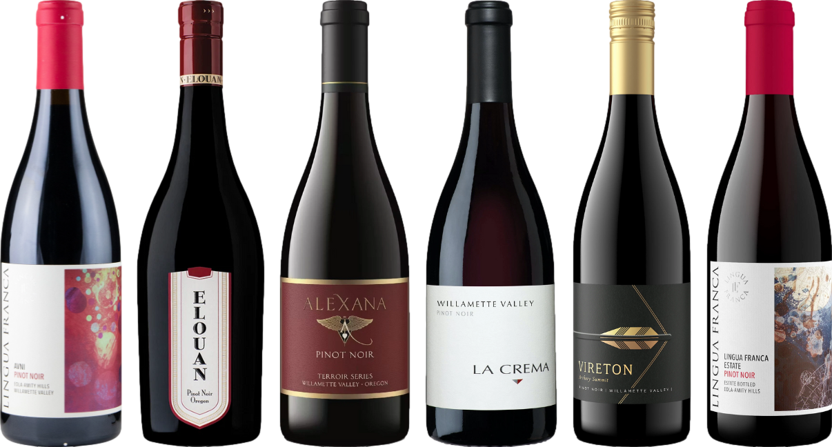 Oregon Pinot Noir Premium Verkostungsset