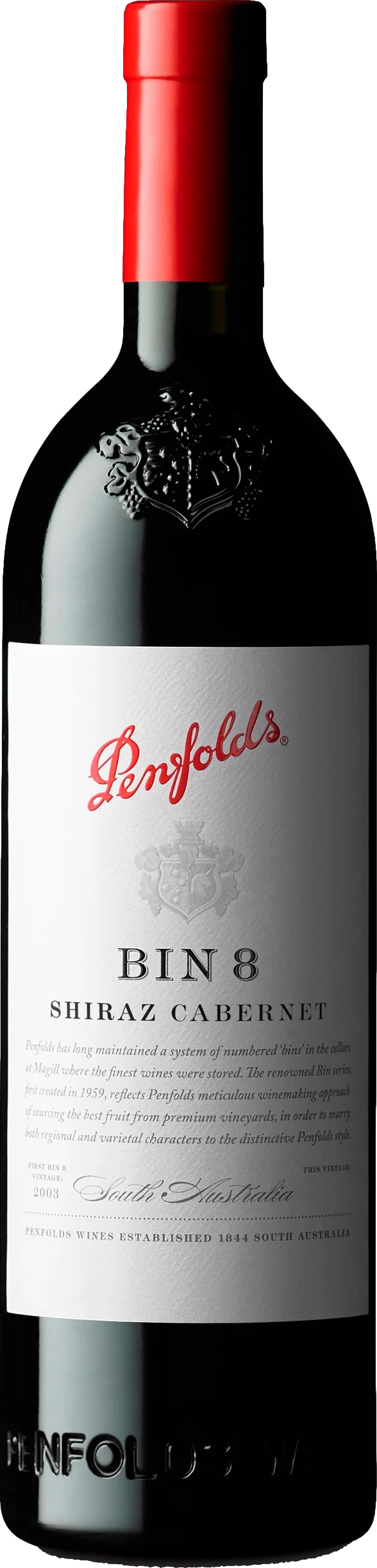 Penfolds Bin 8 Cabernet Shiraz 2021