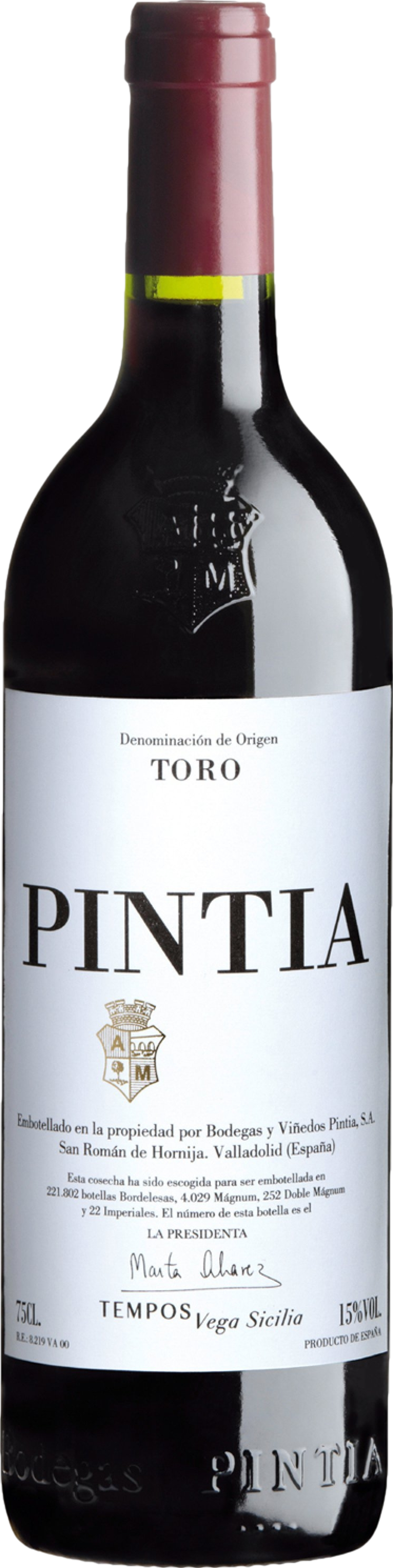 Vega Sicilia  Pintia 2019