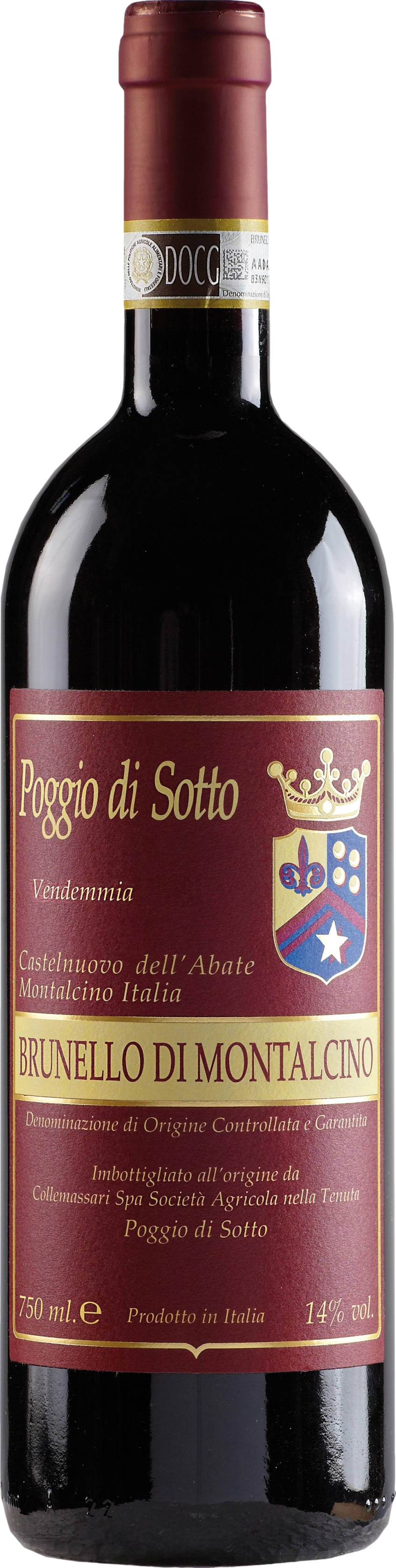 Image of Poggio di Sotto Brunello di Montalcino 2018