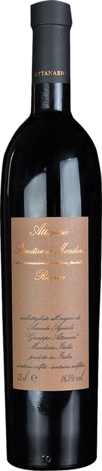Attanasio Primitivo di Manduria Reserva 2016
