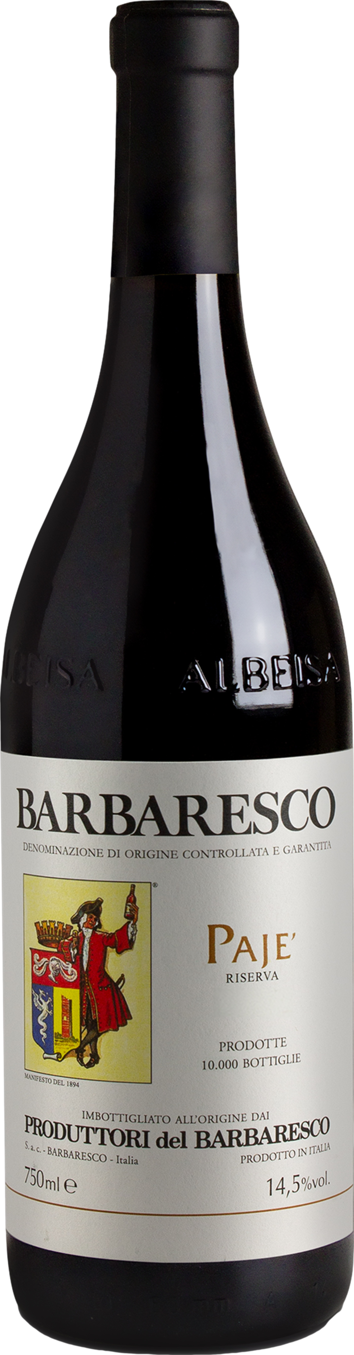 8025022012581 - Barbaresco Riserva Paje 2019