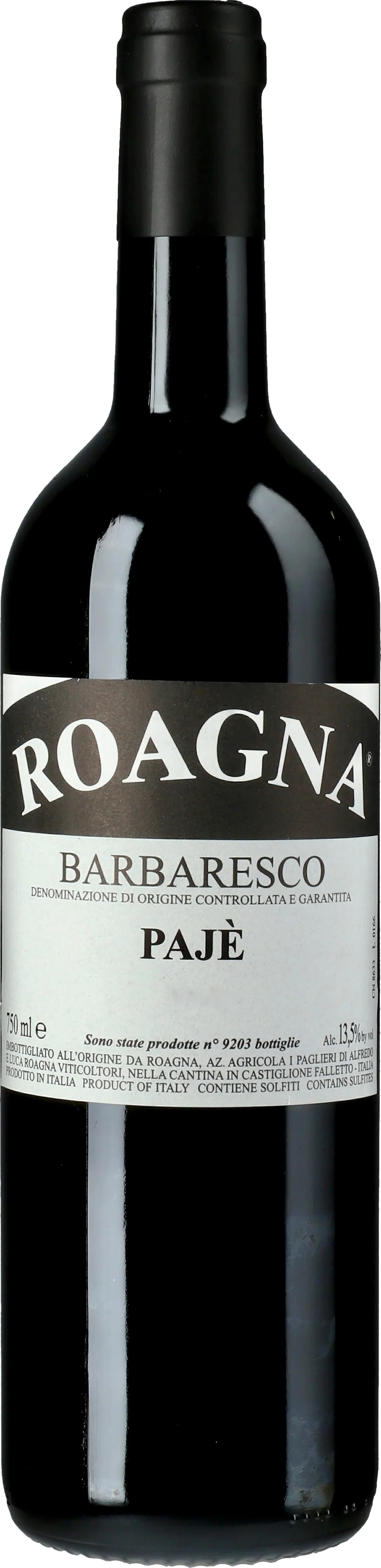 Roagna Barbaresco Paje 2017