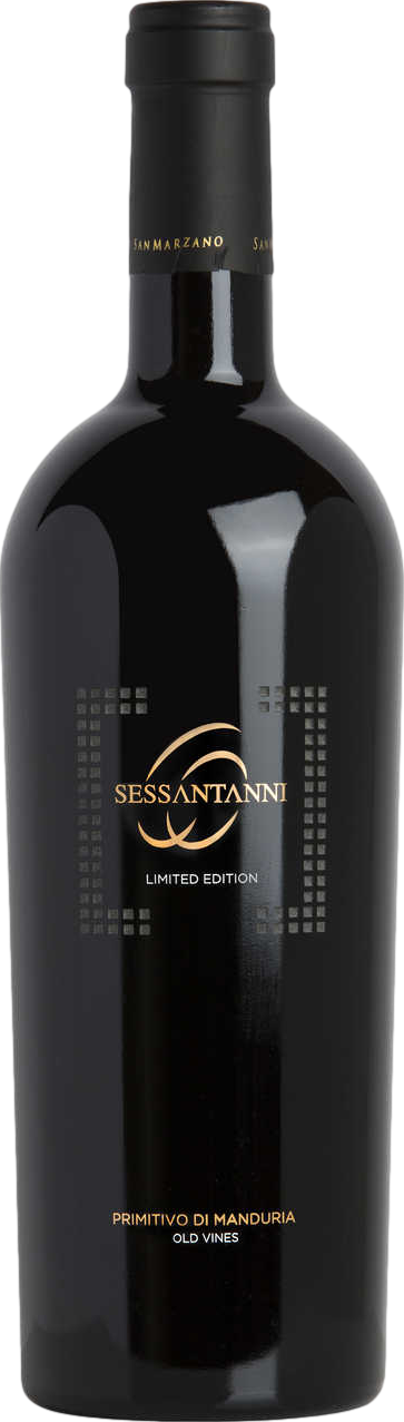 San Marzano 60 Sessantanni Limited Edition Old Vines Primitivo di Manduria 2018