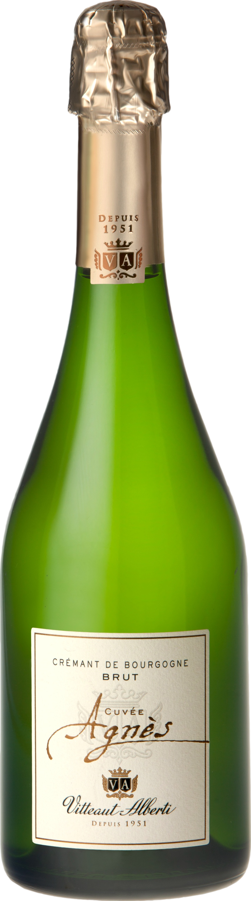 0703674345407 - Cremant de Bourgogne Cuvee Agnes Blanc de Blancs Brut