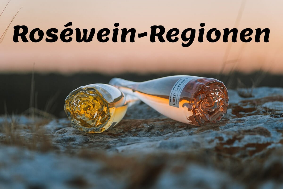 Roséwein-Regionen