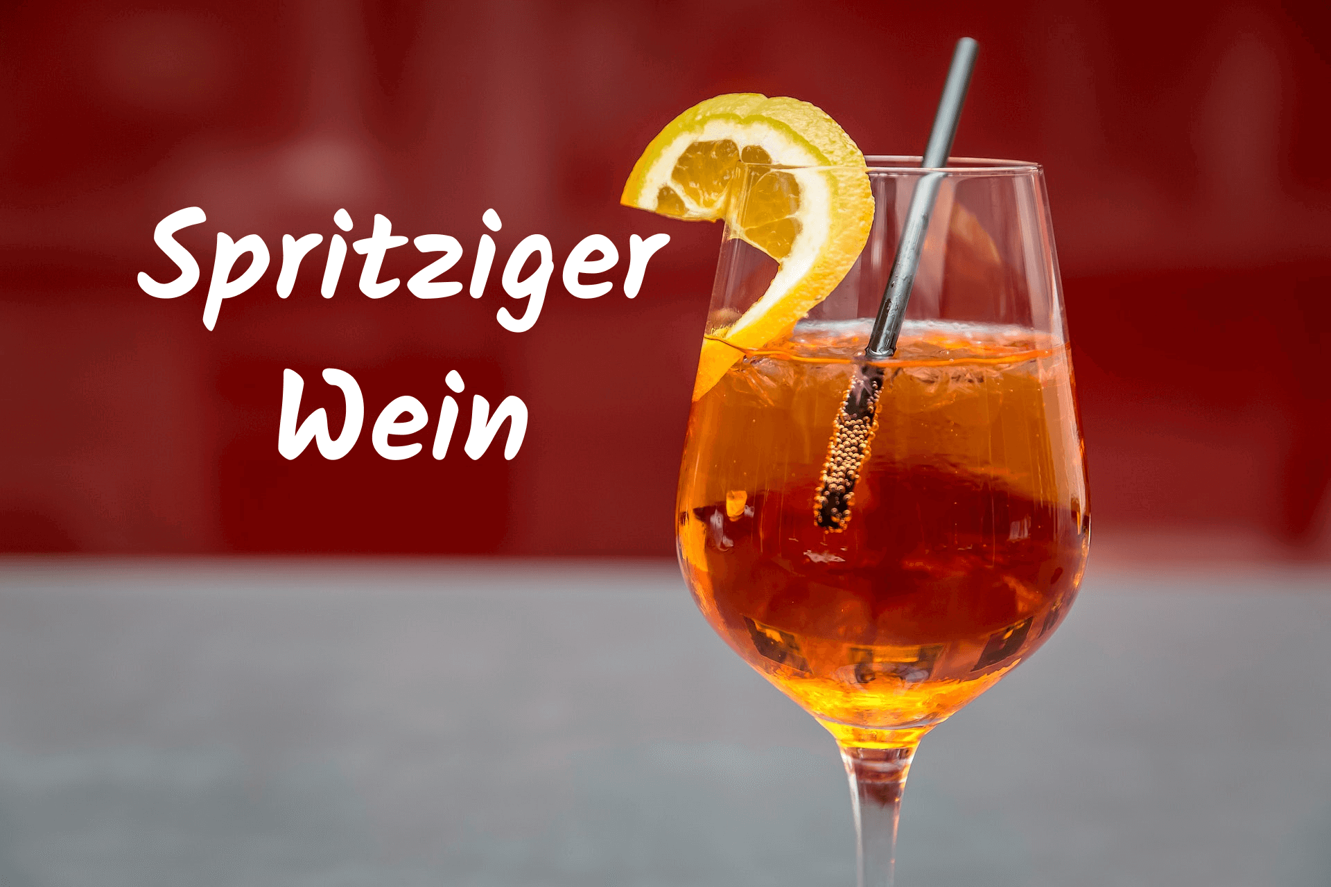 Spritziger Wein