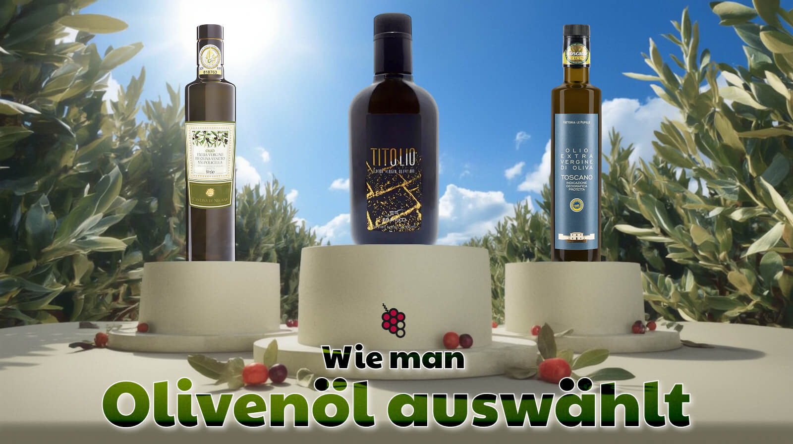 Wie man Olivenöl auswählt